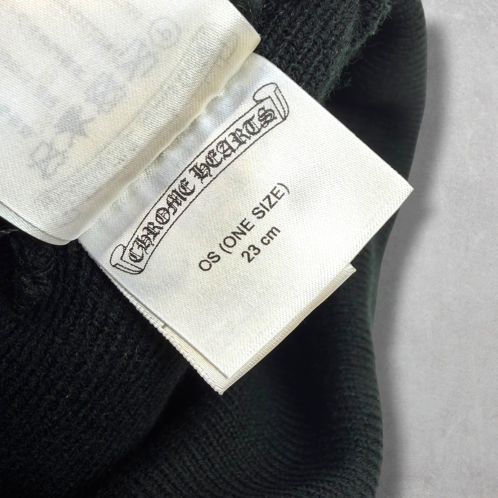 Chrome Hearts Matty Boy Chomper Beanie Black