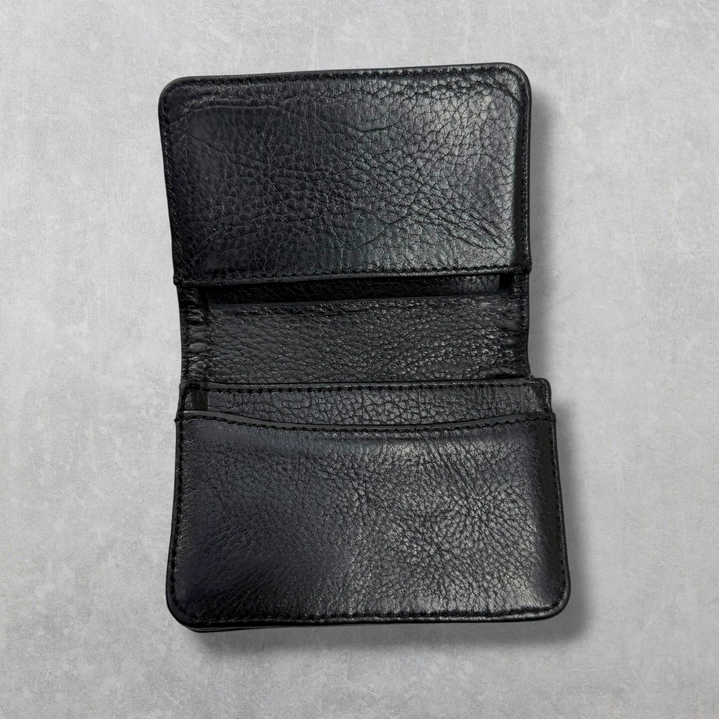 Chrome Hearts Silver Scroll Logo Card Case