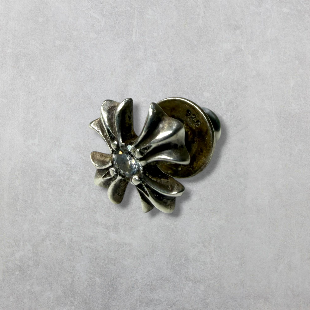 Chrome Hearts Diamond Plus Cross Earring