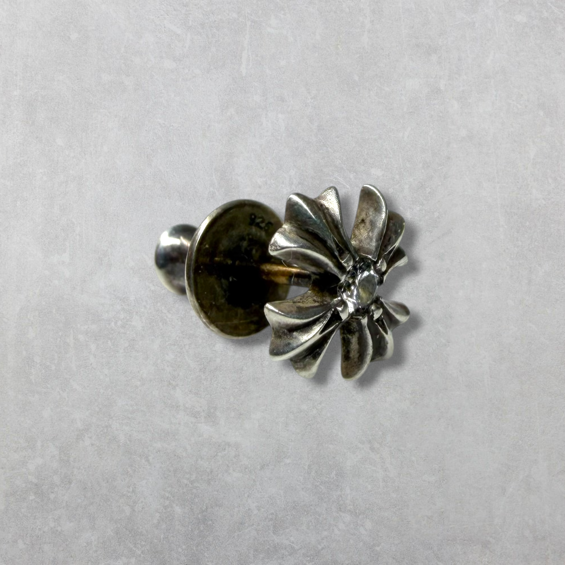 Chrome Hearts Diamond Plus Cross Earring