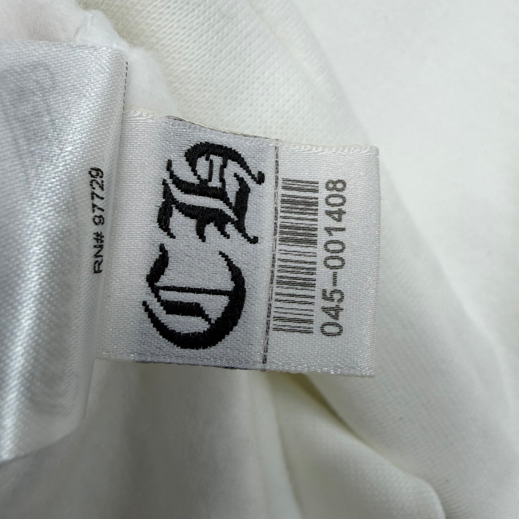 Chrome Hearts Silver Foil Hoodie White XXL