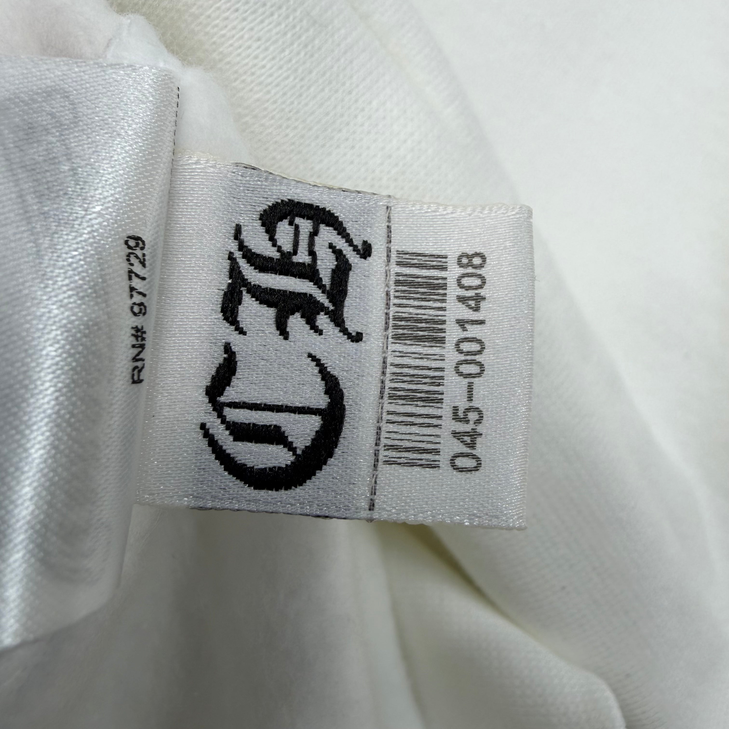 Chrome Hearts Silver Foil Hoodie White XXL