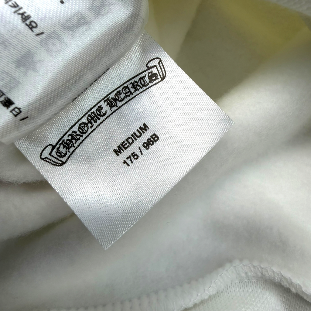 Chrome Hearts Silver Foil Hoodie White M