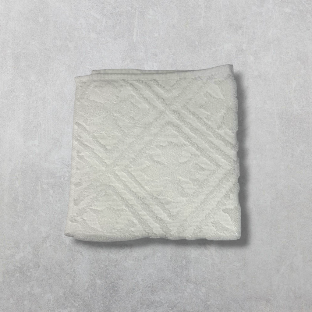 Chrome Hearts Plus Cross Face Towel White