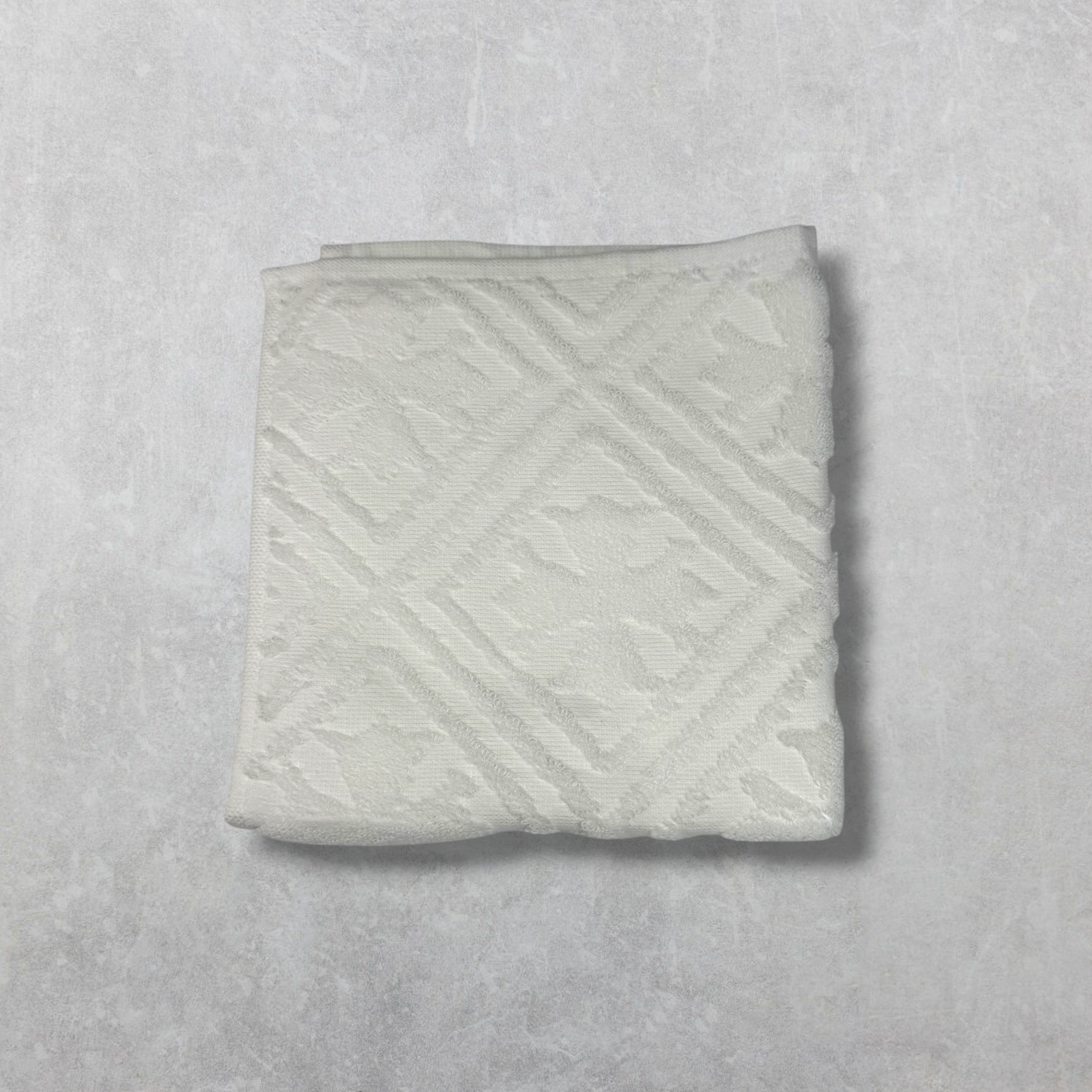 Chrome Hearts Plus Cross Face Towel White