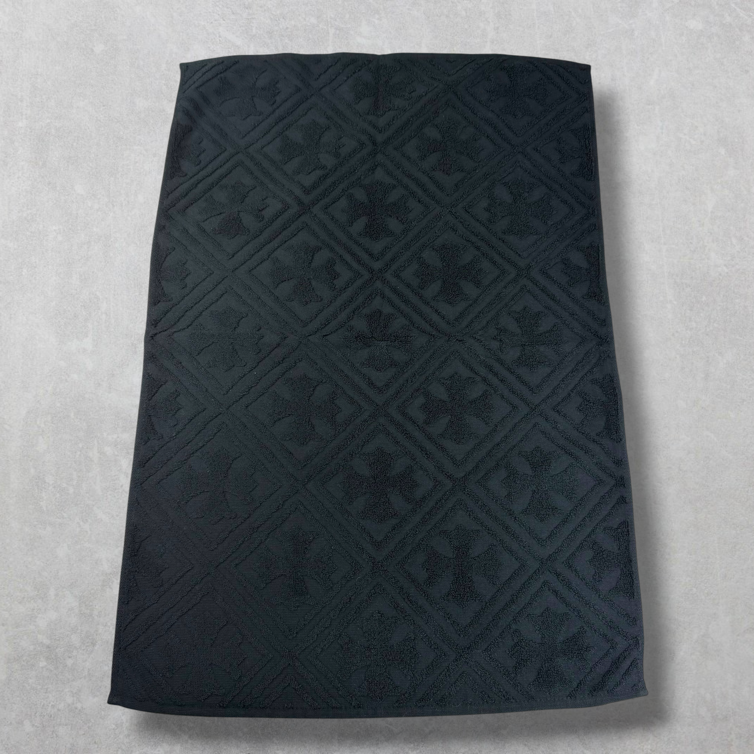 Chrome Hearts Plus Cross Hand Towel Black
