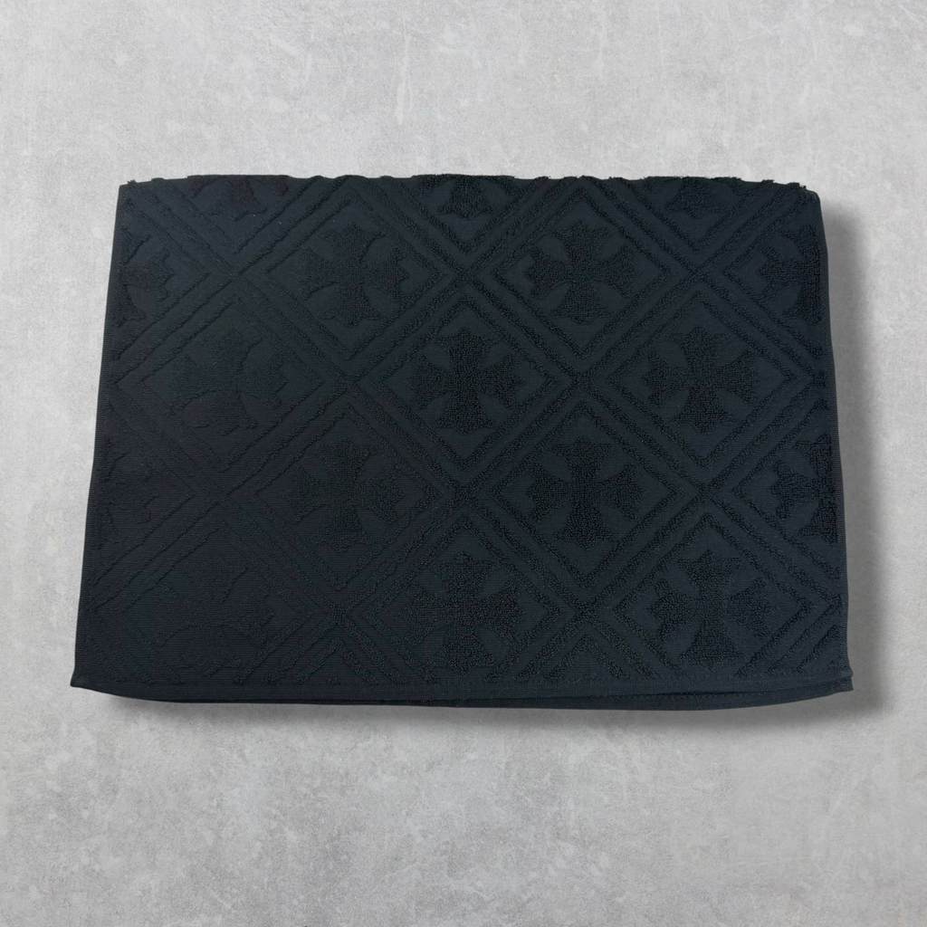 Chrome Hearts Plus Cross Hand Towel Black