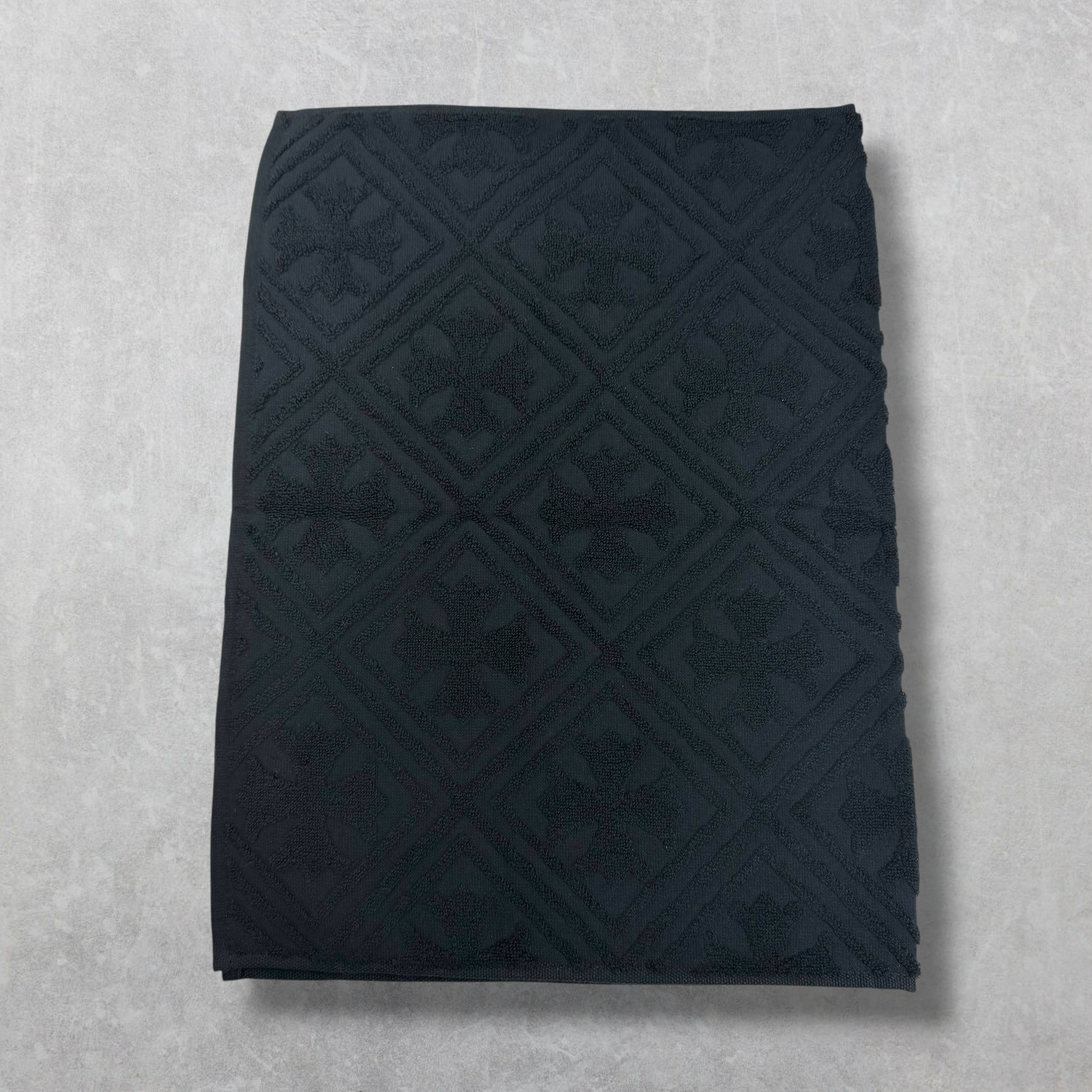 Chrome Hearts Plus Cross Hand Towel Black