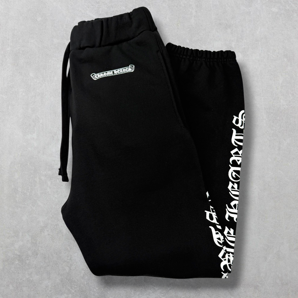 Chrome Hearts Scroll Logo Sweatpants S