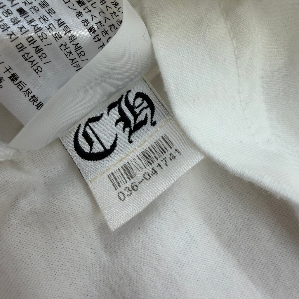 Chrome Hearts White Welcome to Vegas Tee Small