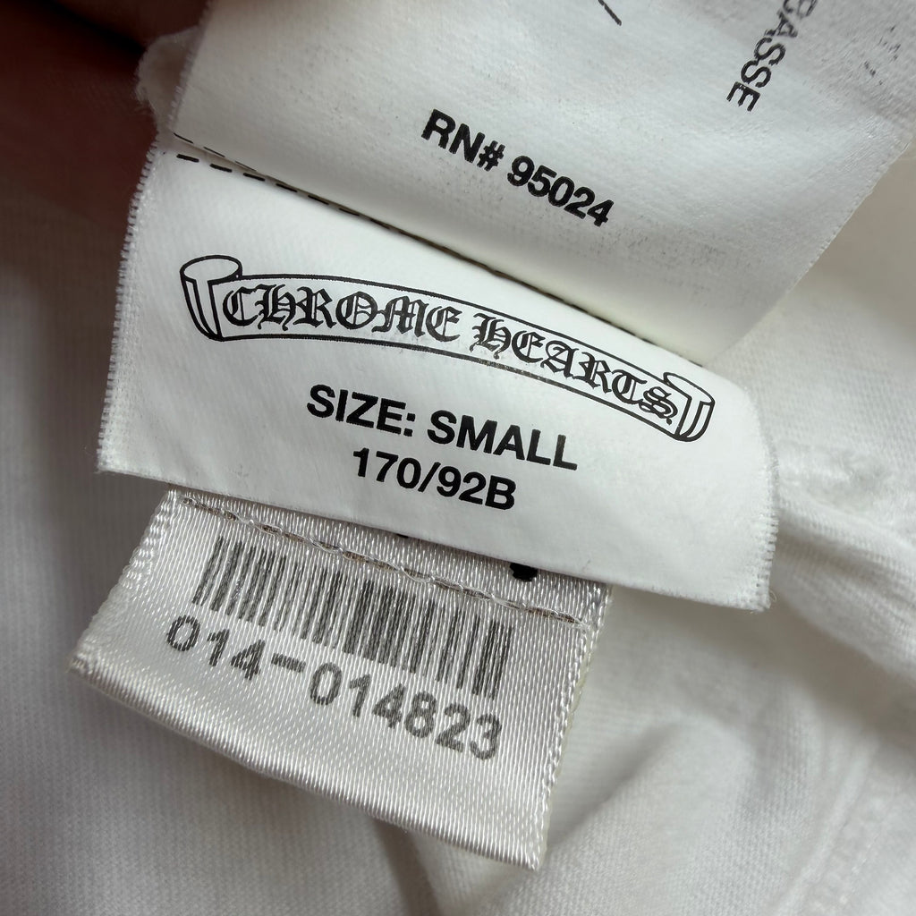 Chrome Hearts White Vine Sword Tee Small