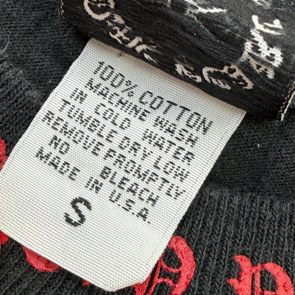 Vintage Chrome Hearts NYC Neck Logo Tee Small