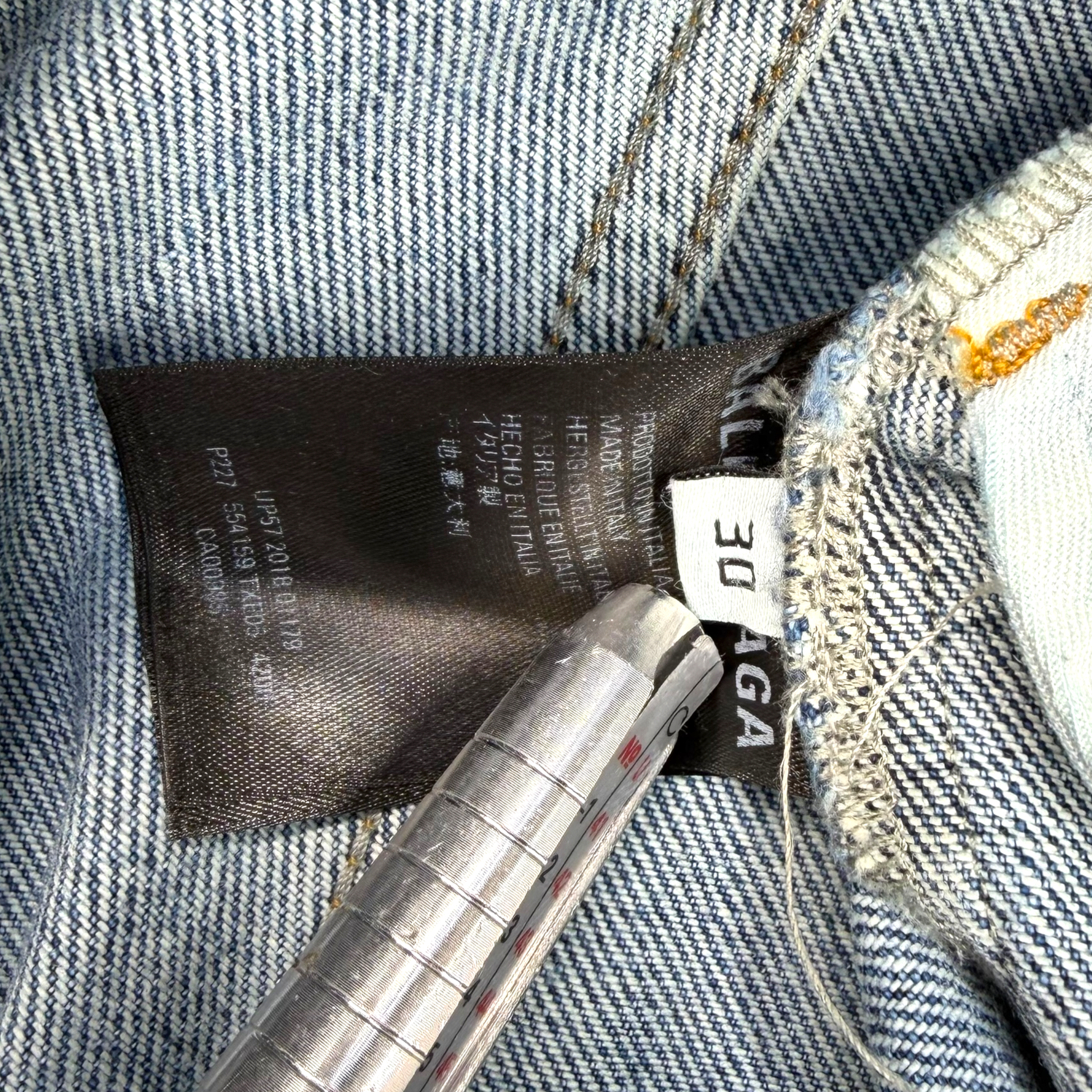 Balenciaga Baggy Flare Denim Pants 30