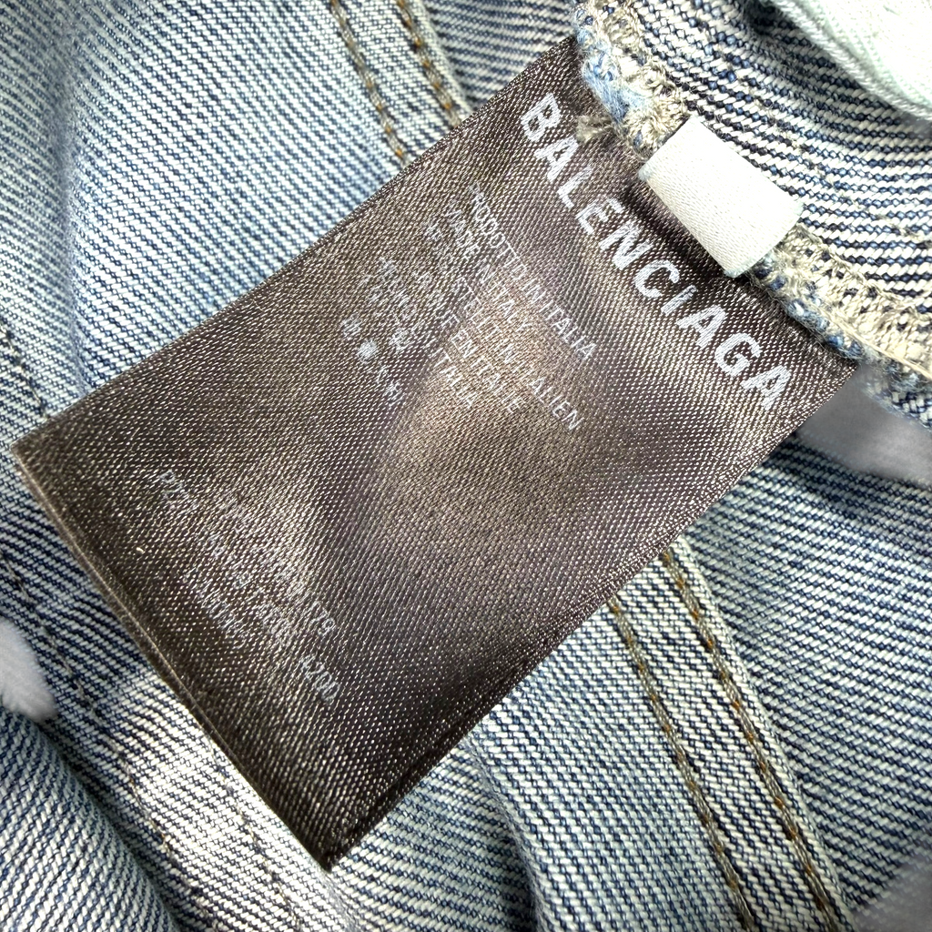 Balenciaga Baggy Flare Denim Pants 30