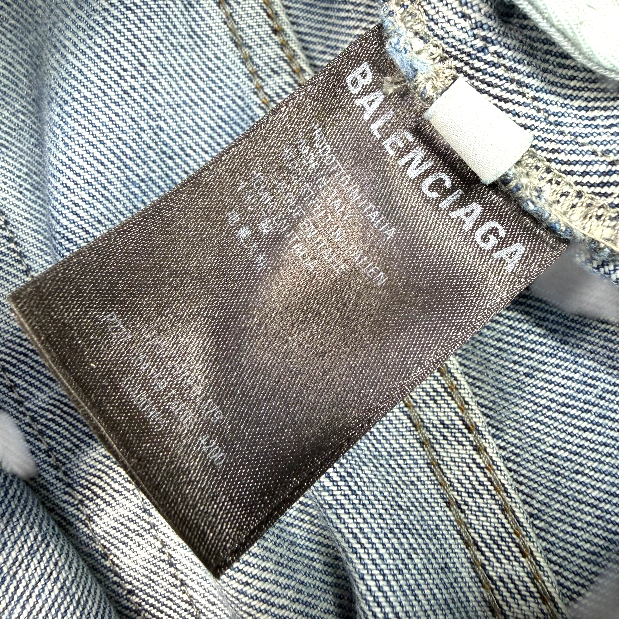 Balenciaga Baggy Flare Denim Pants 30
