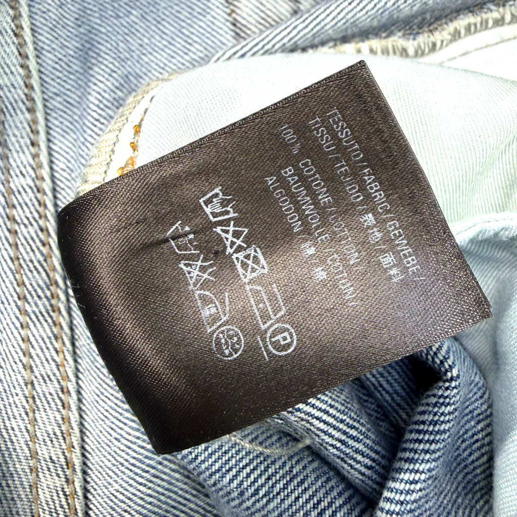 Balenciaga Baggy Flare Denim Pants 30
