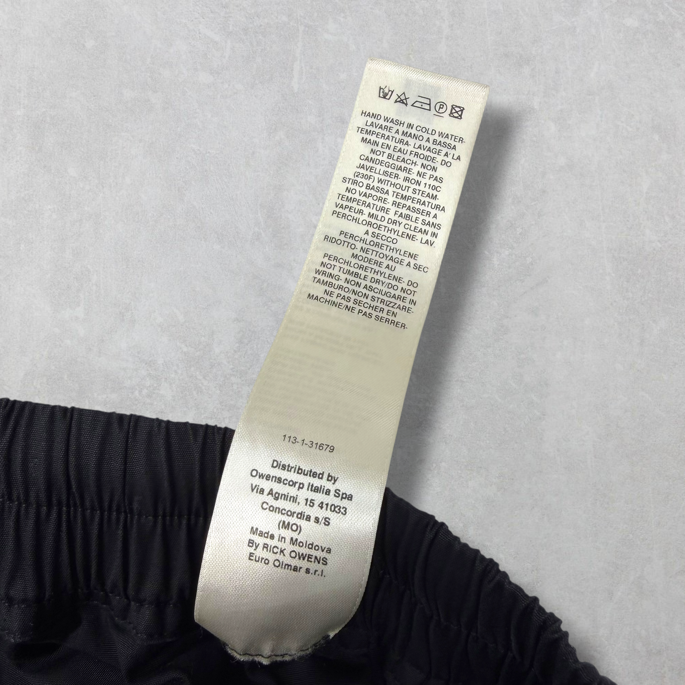 Rick Owens Black Bela Boxer Shorts 50 (M)
