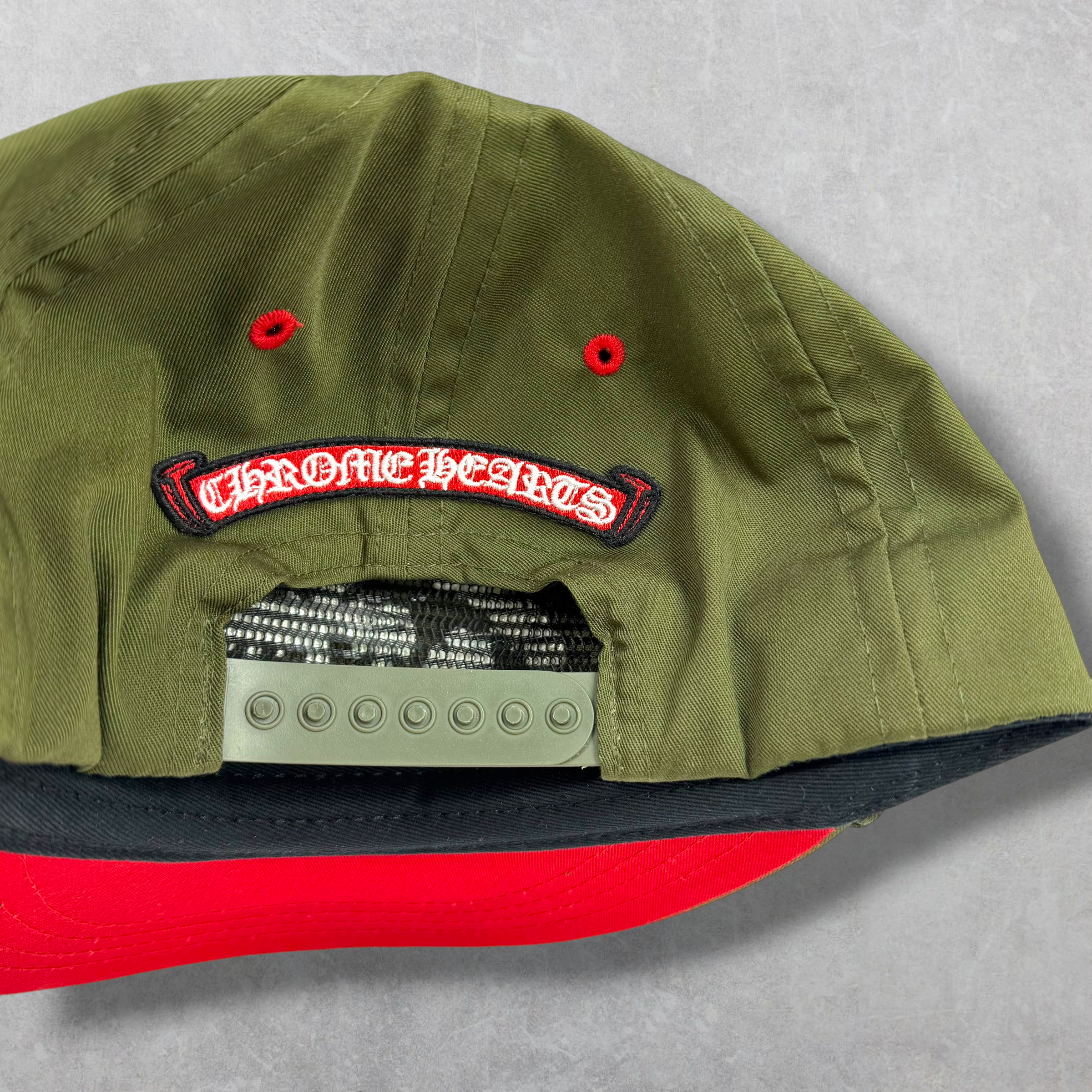 Chrome Hearts Gas Station Olive Hat