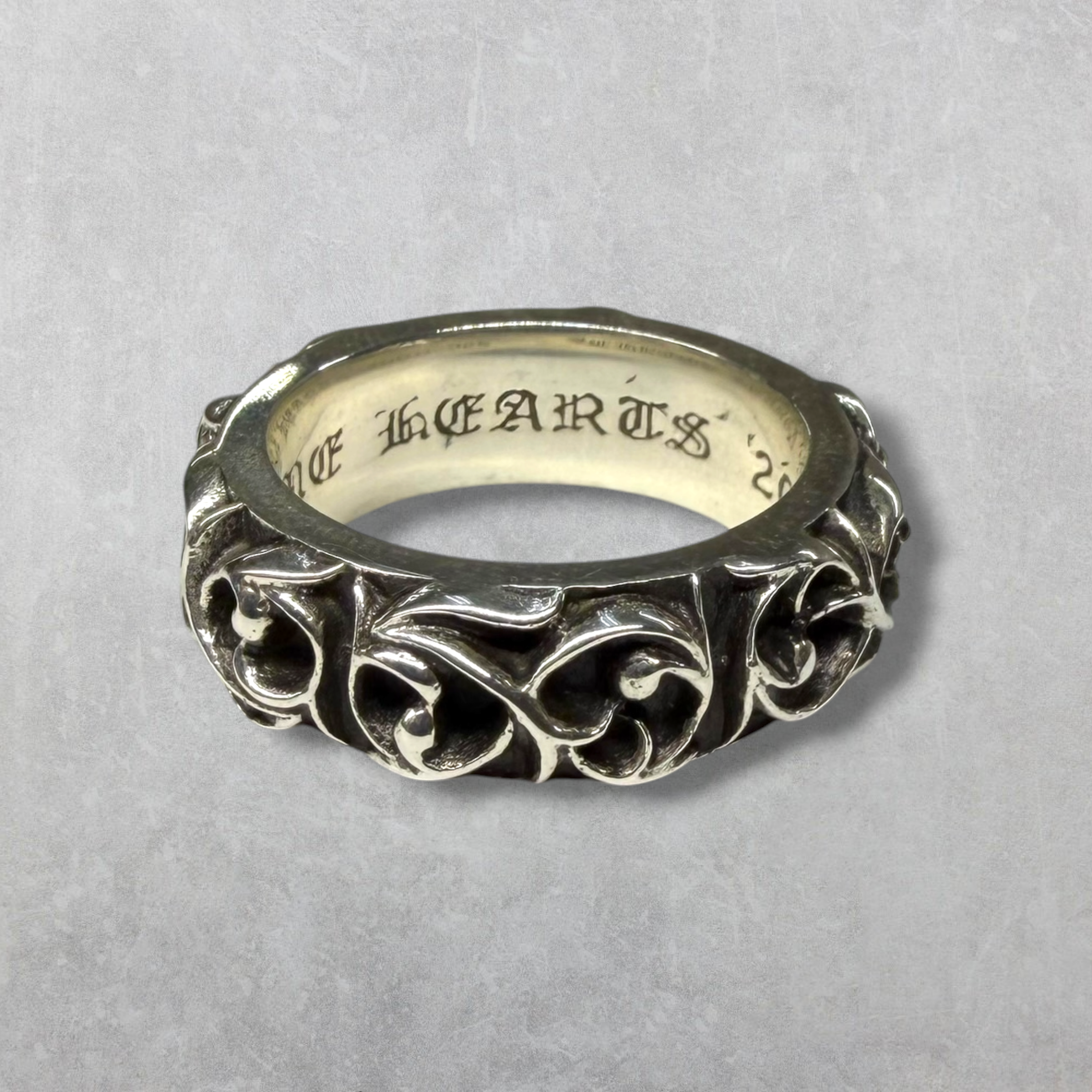Chrome Hearts Eternity Vine Ring 9
