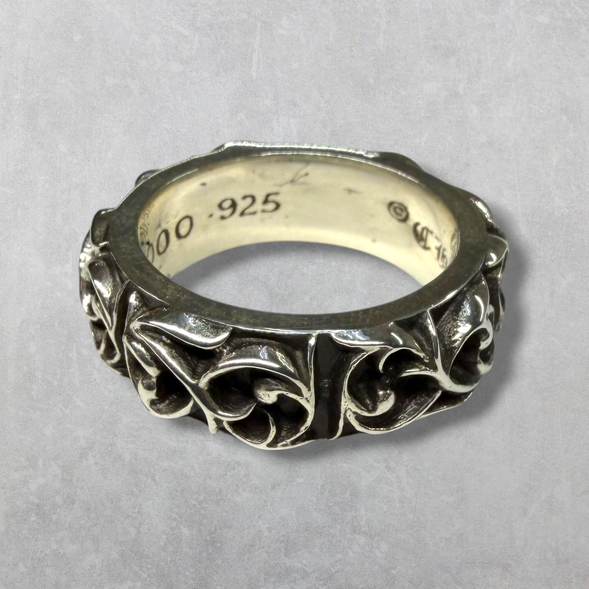Chrome Hearts Eternity Vine Ring 9