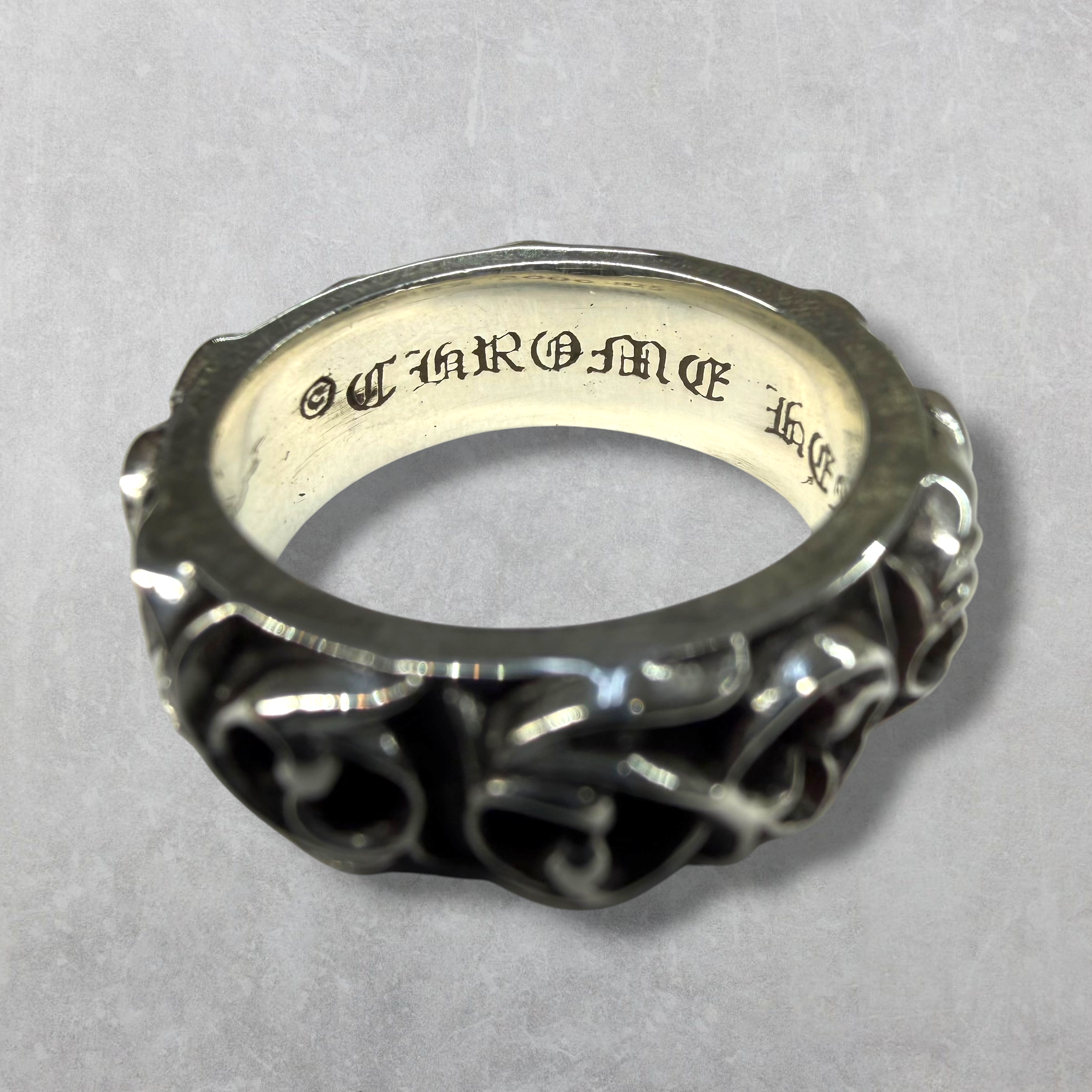 Chrome Hearts Eternity Vine Ring 9