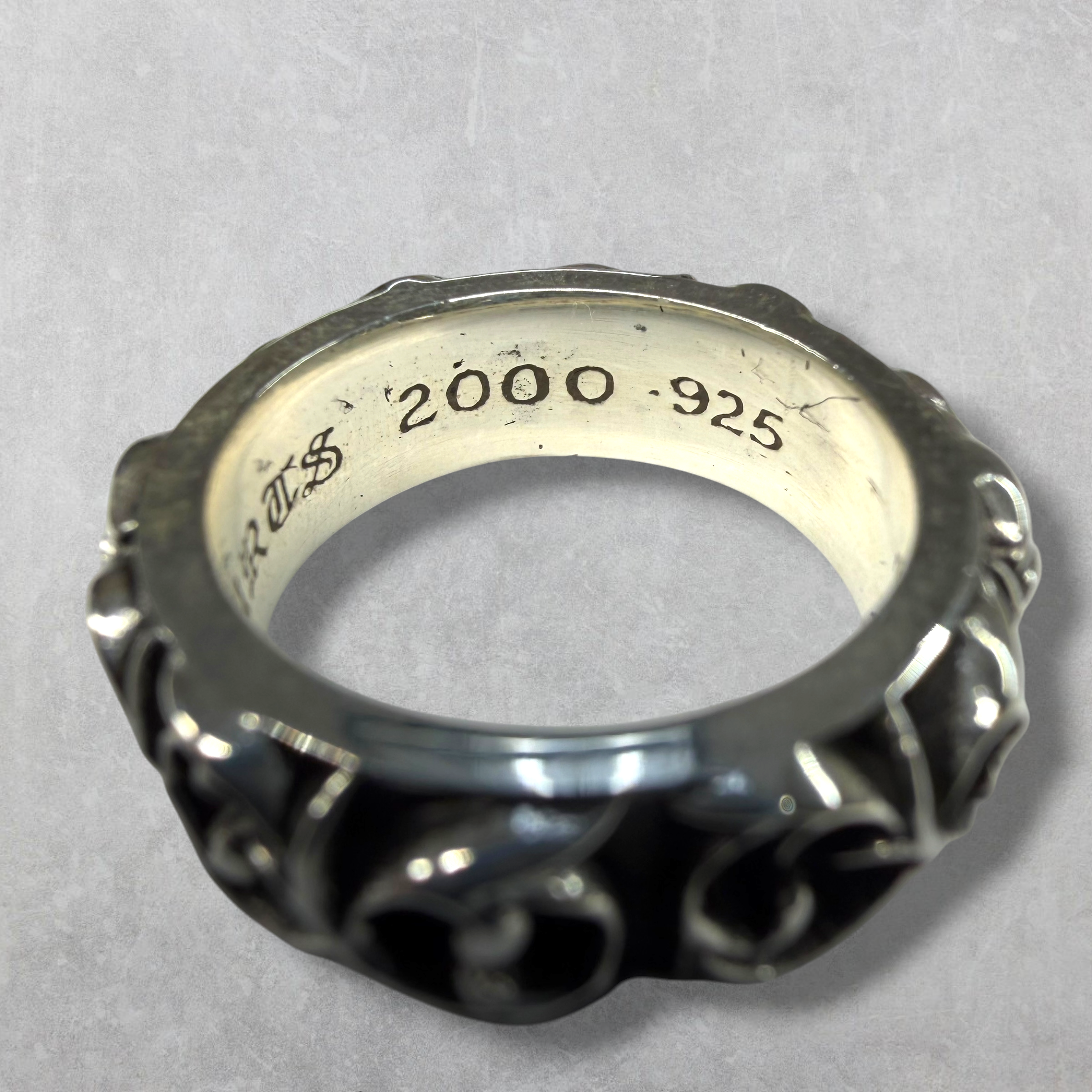Chrome Hearts Eternity Vine Ring 9