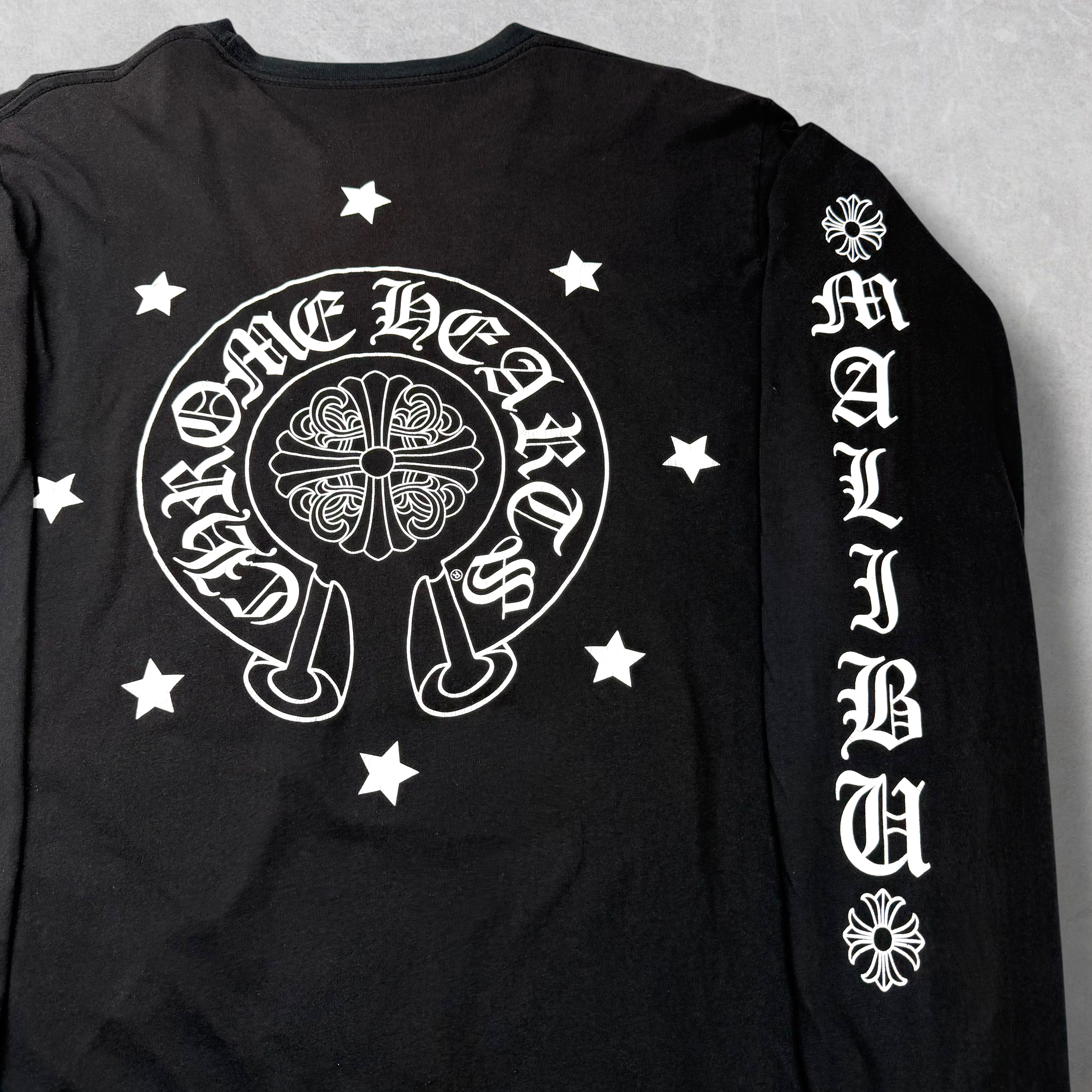 Chrome Hearts Malibu Exclusive Stars L/S Tee L