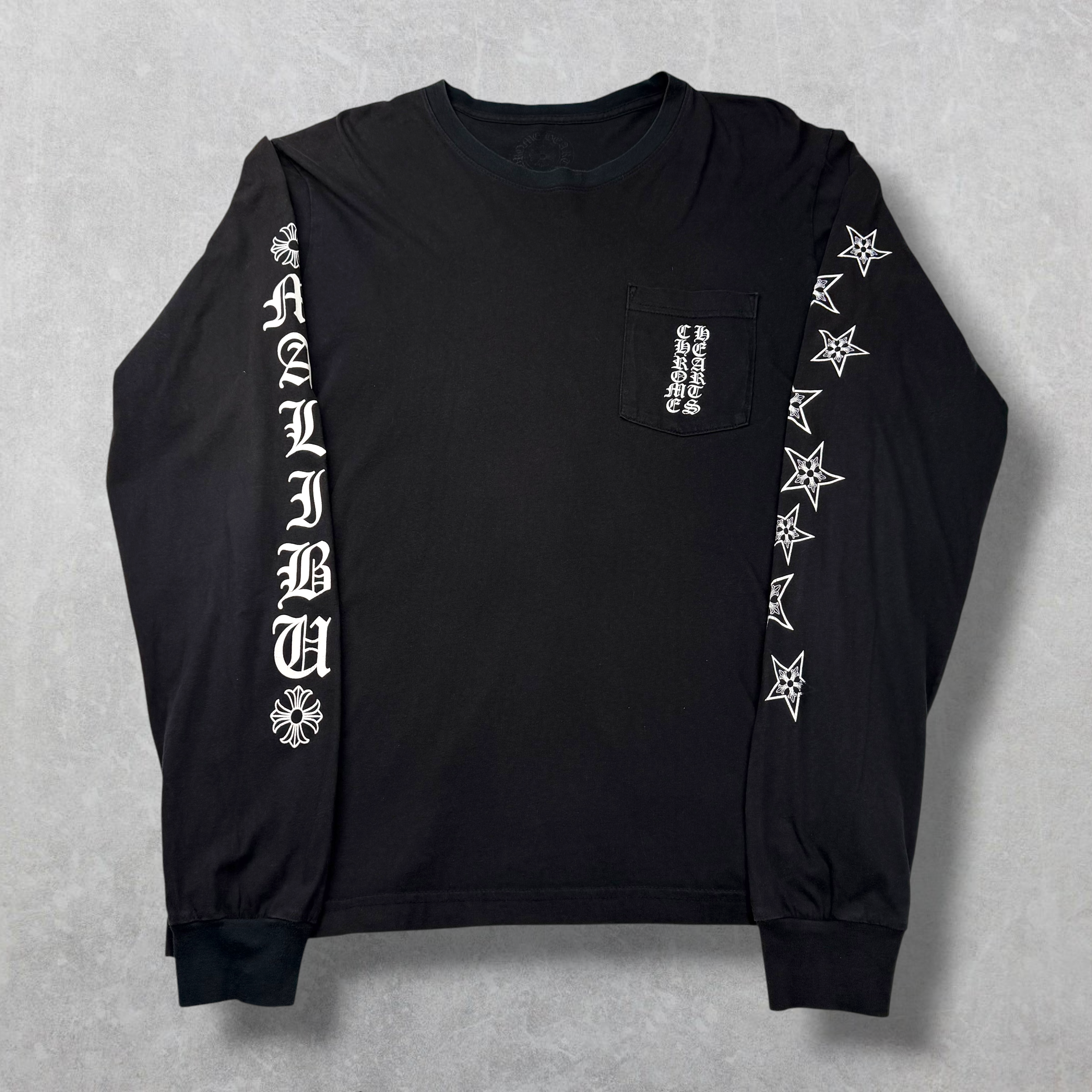 Chrome Hearts Malibu Exclusive Stars L/S Tee L