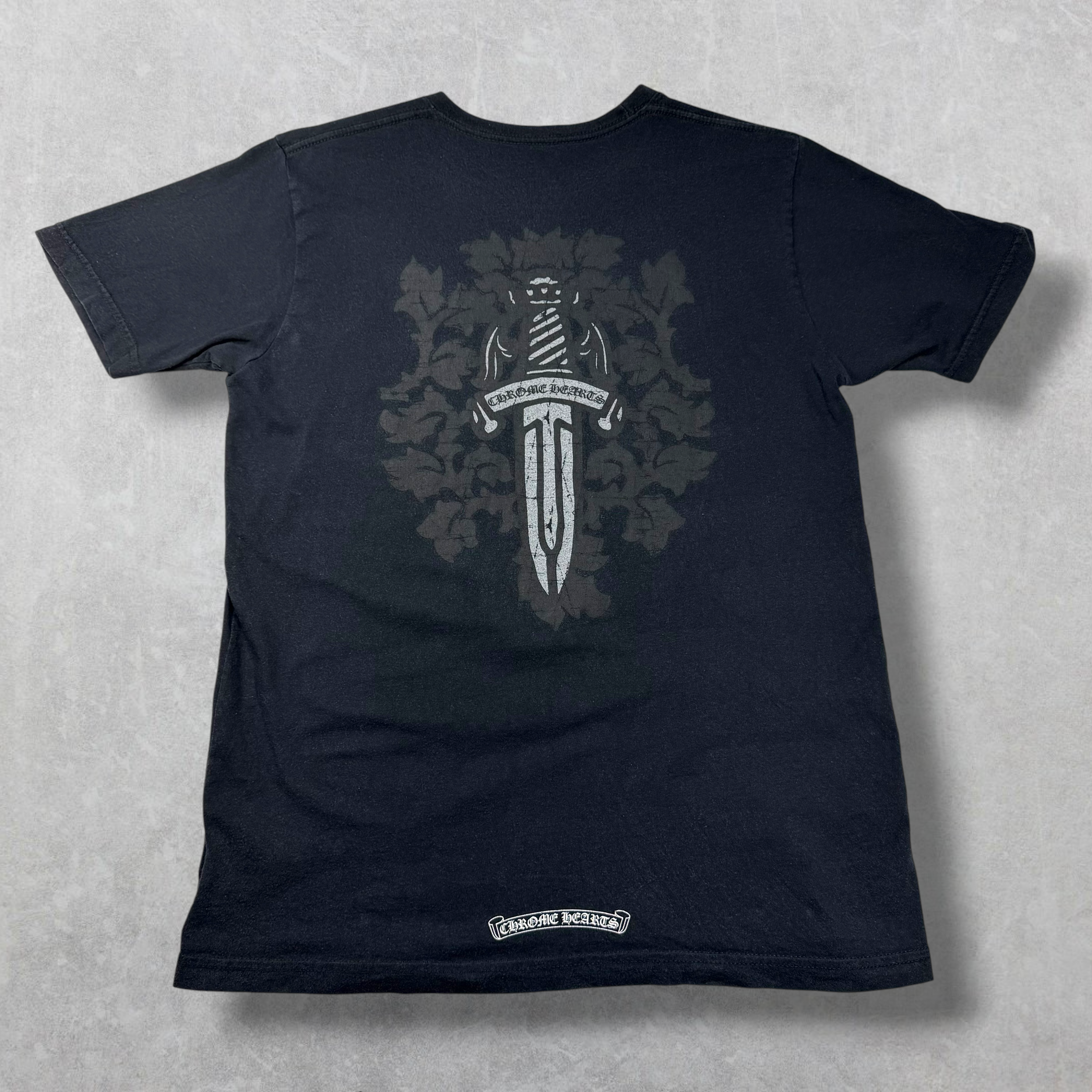 Chrome Hearts Vine dagger Black Tee M