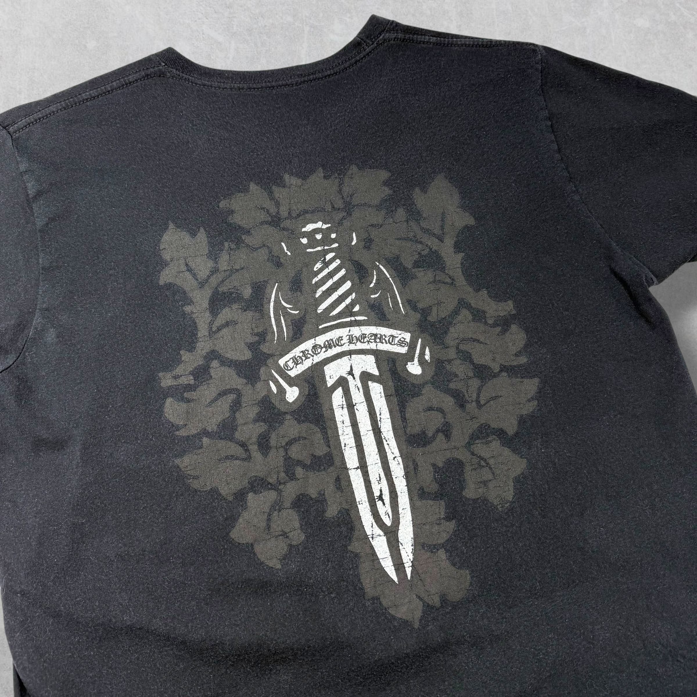 Chrome Hearts Vine dagger Black Tee M
