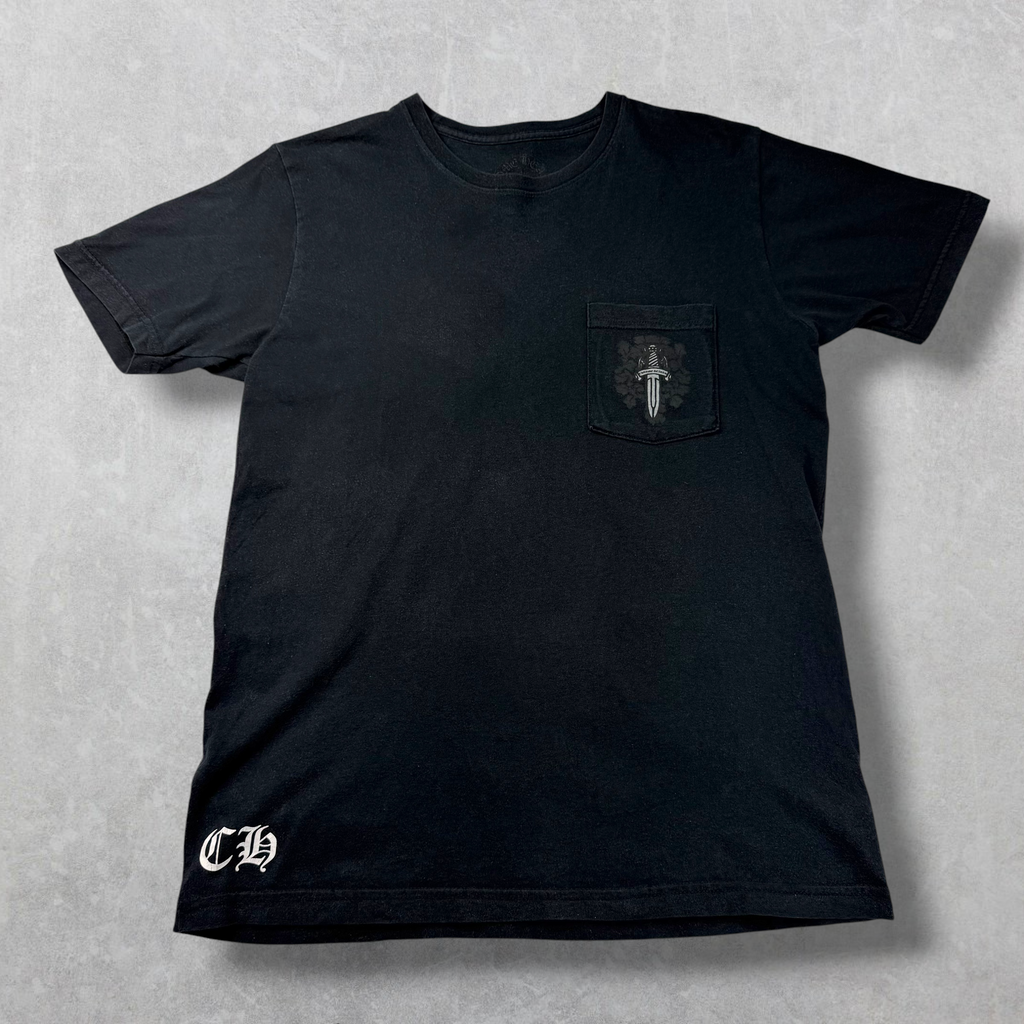 Chrome Hearts Vine dagger Black Tee M