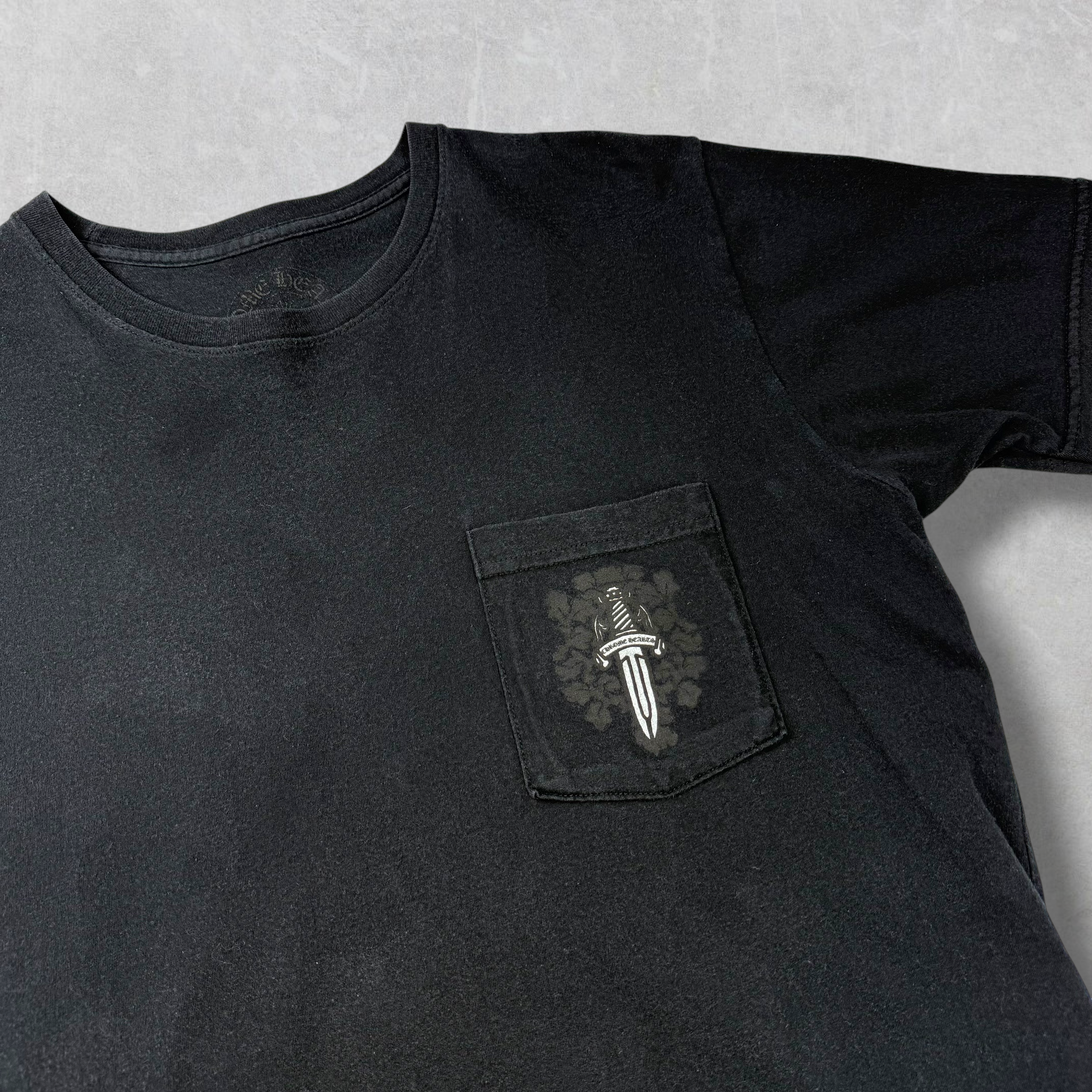 Chrome Hearts Vine dagger Black Tee M