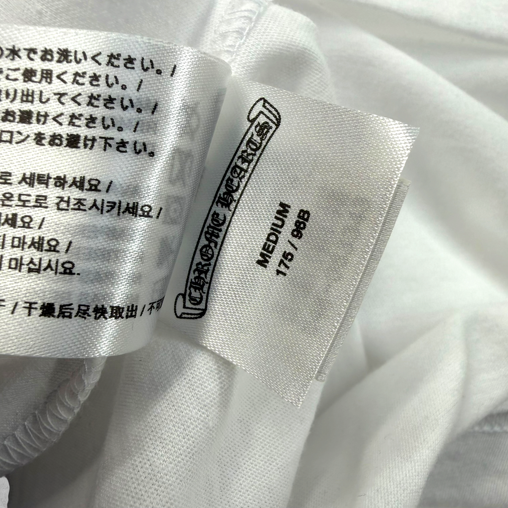 Chrome Hearts Neon Horseshoe Logo Tee White M