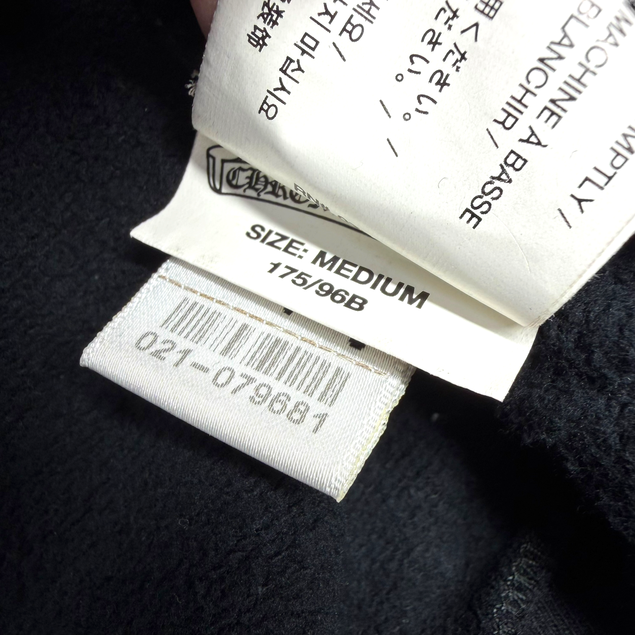 Chrome Hearts Horseshoe Floral Hoodie M