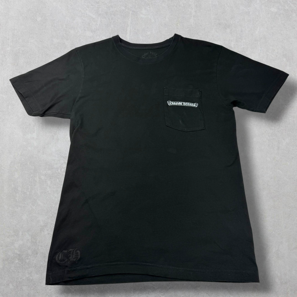 Chrome Hearts Script Logo USA Tee M