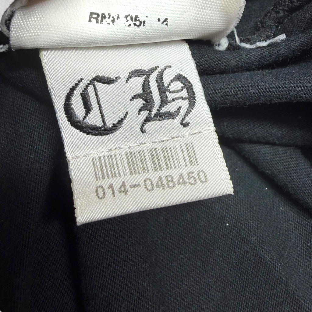 Chrome Hearts Cemetery Cross Scroll Logo Tee S