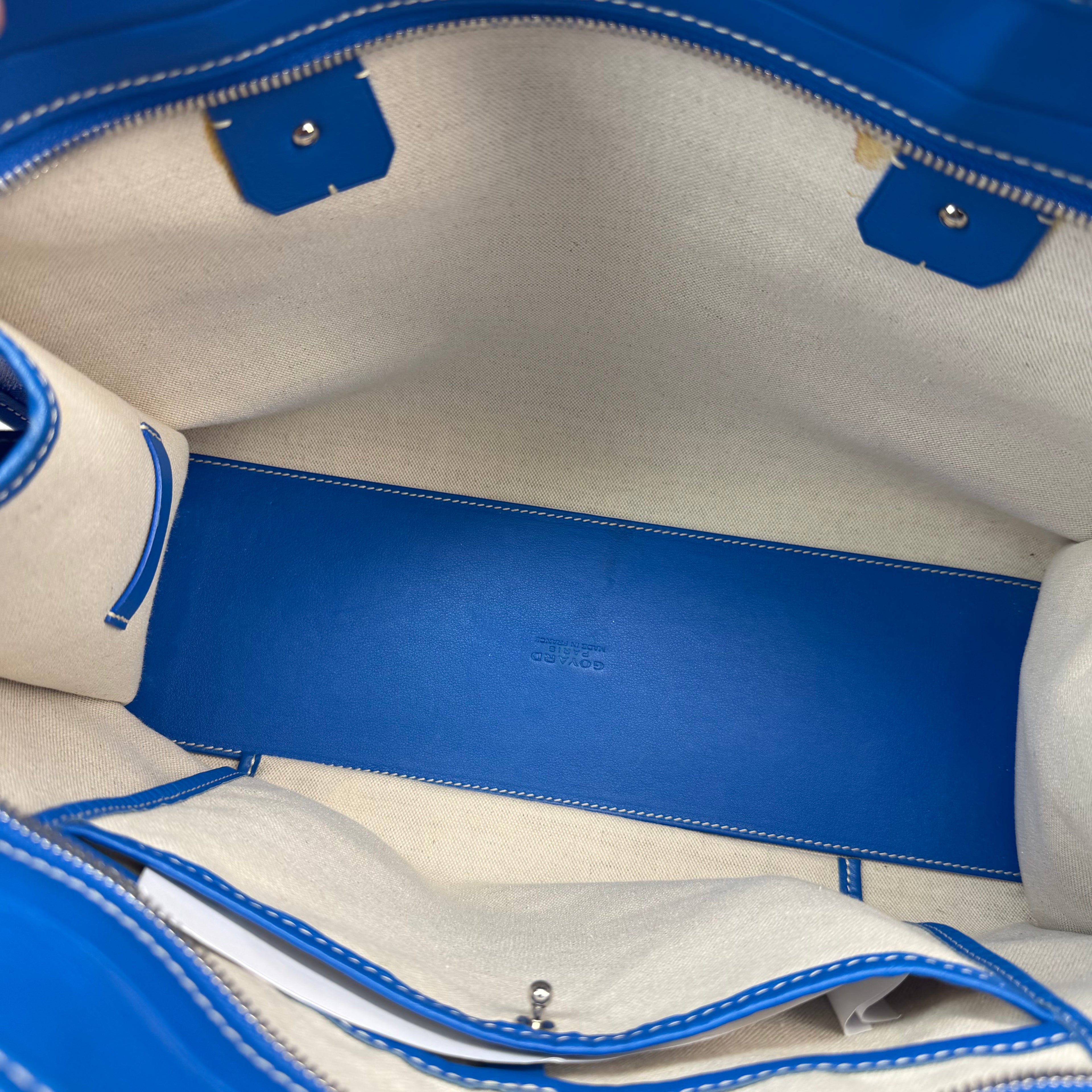 Goyard Sky Blue Marquises Tote Bag