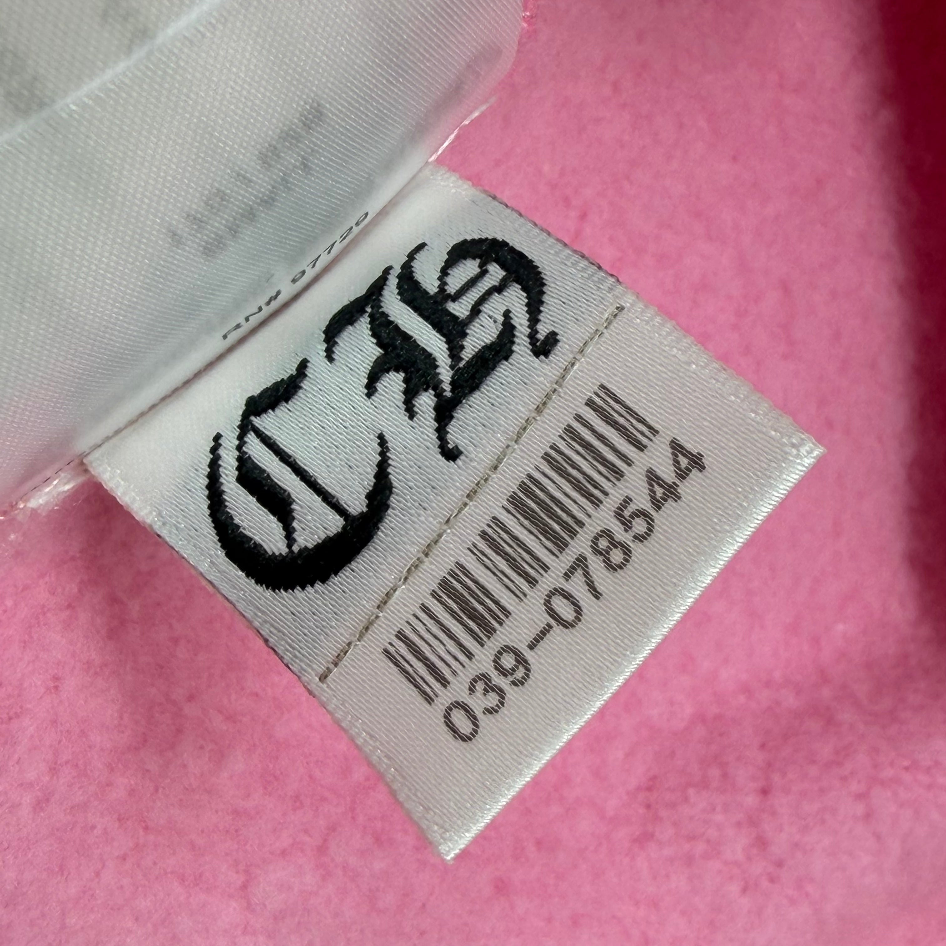 Chrome Hearts Red T Bar Logo Pink Hoodie S