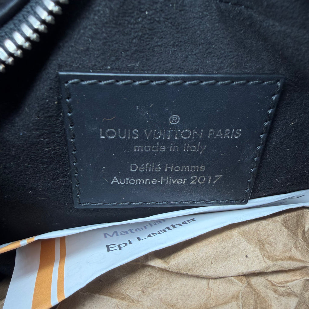 Louis Vuitton x Supreme Black Danube Epi PM