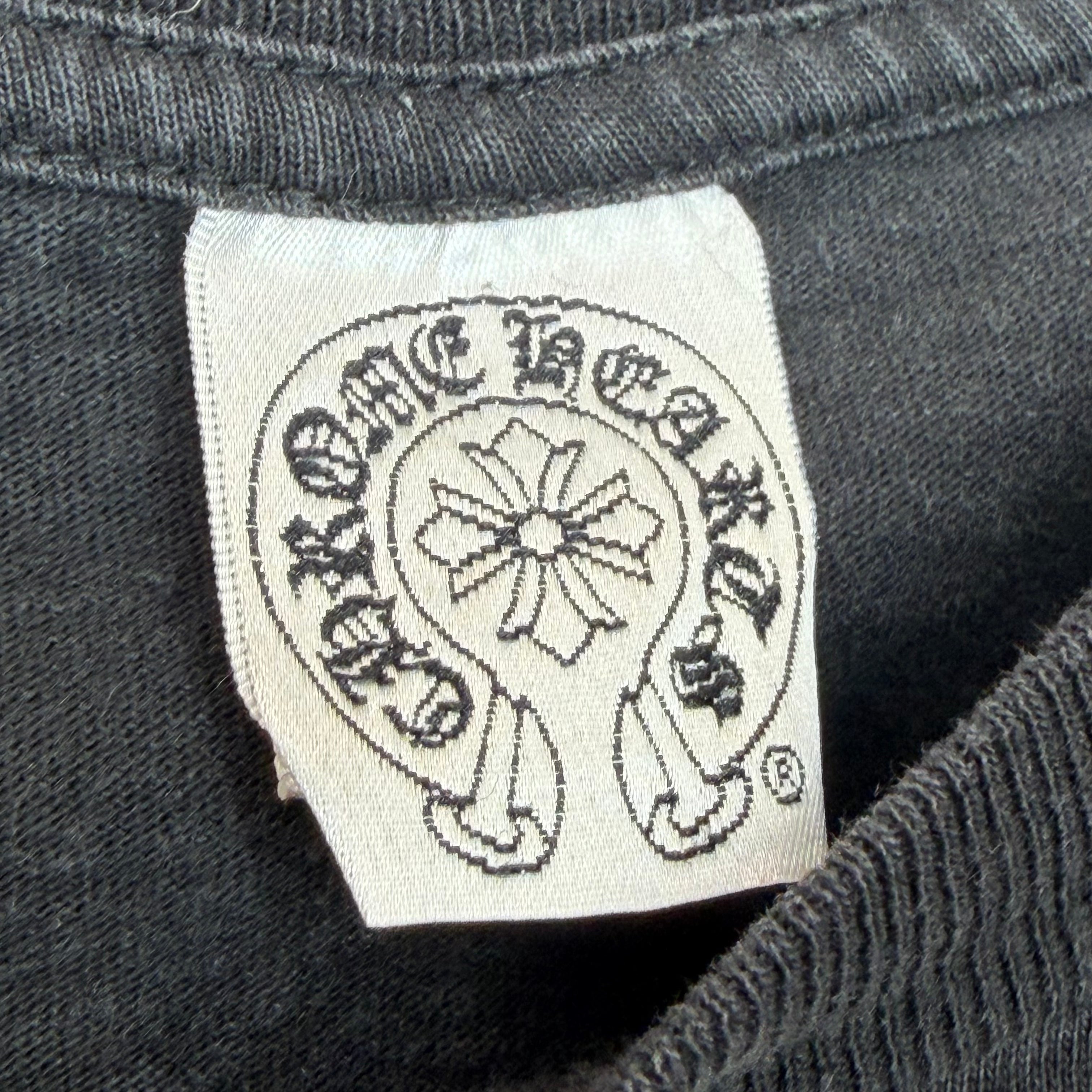 Vintage Chrome Hearts Black Cemetery Tee L