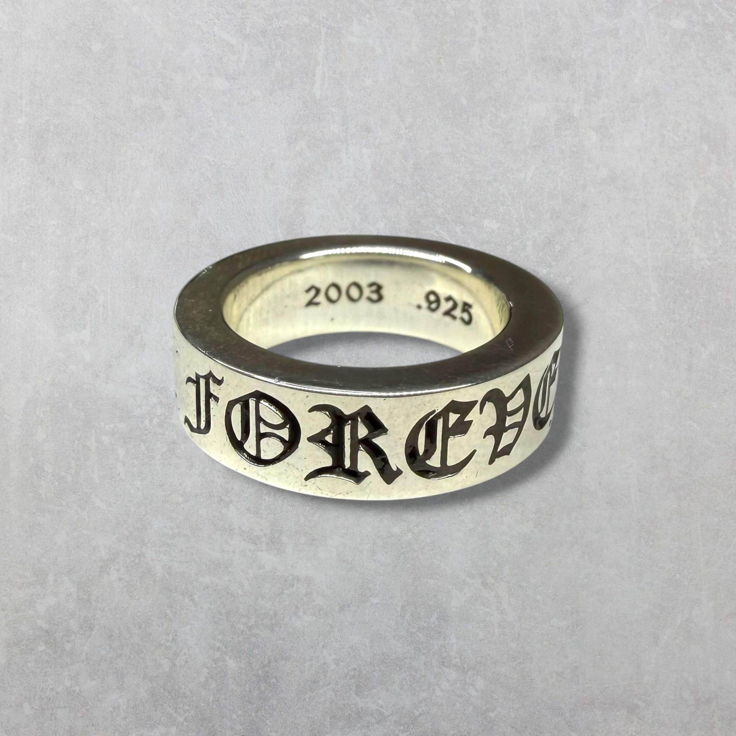 Chrome Hearts Forever 6MM Spacer Ring 4
