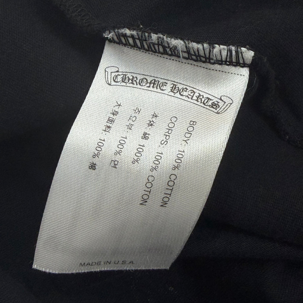 Chrome Hearts LA Horseshoe Black Tee XL