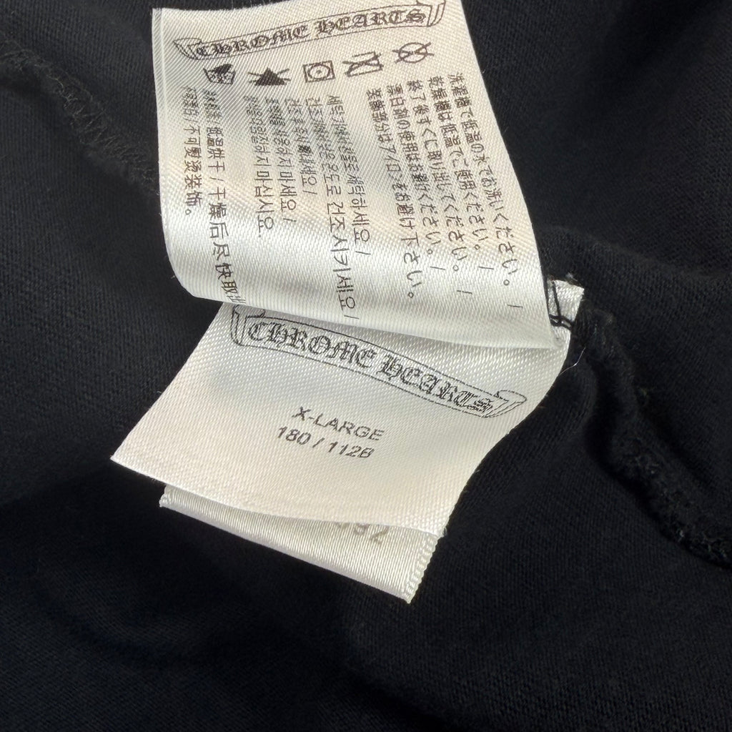 Chrome Hearts LA Horseshoe Black Tee XL