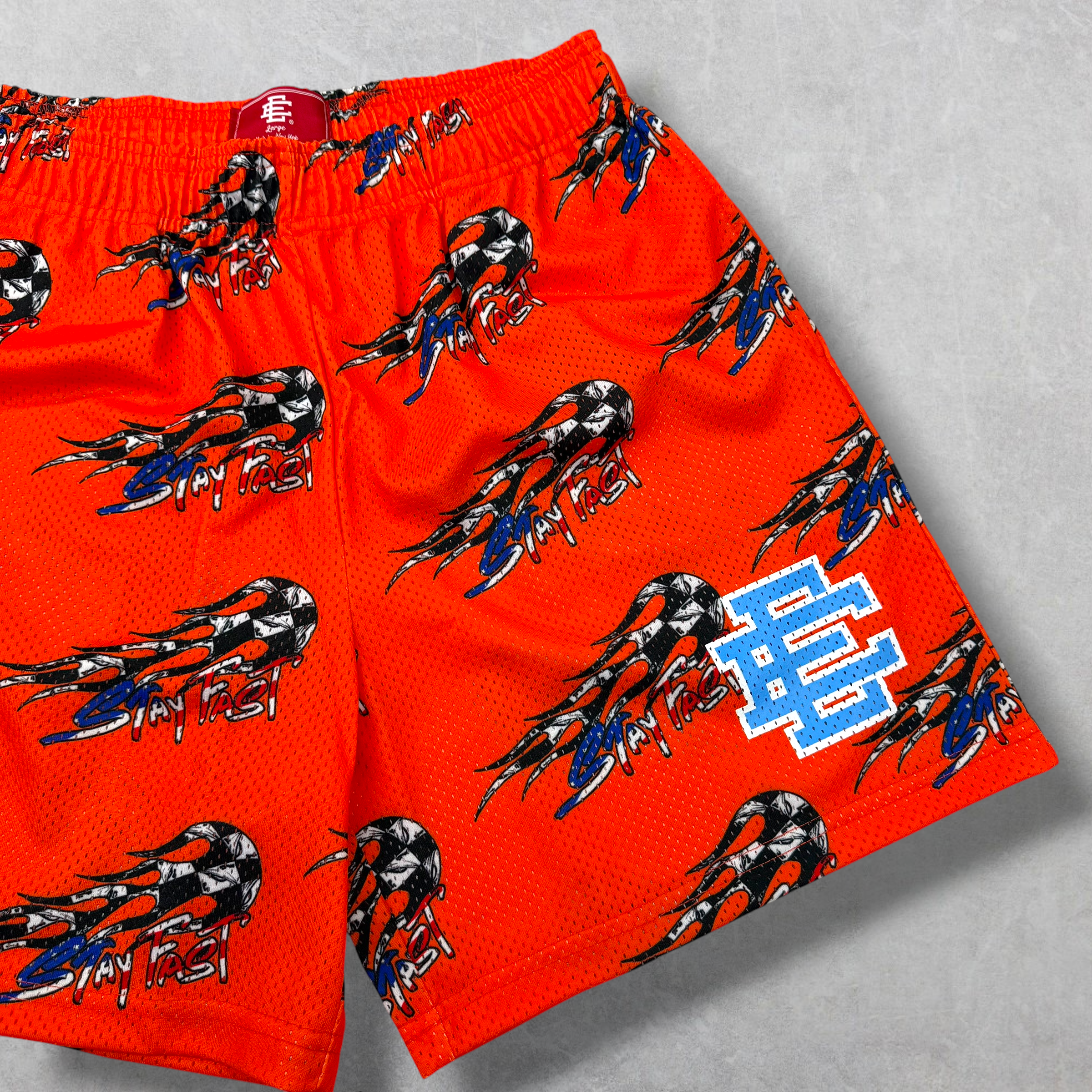 Eric Emanuel x Matty Boy EE Basic/Core Shorts Red L