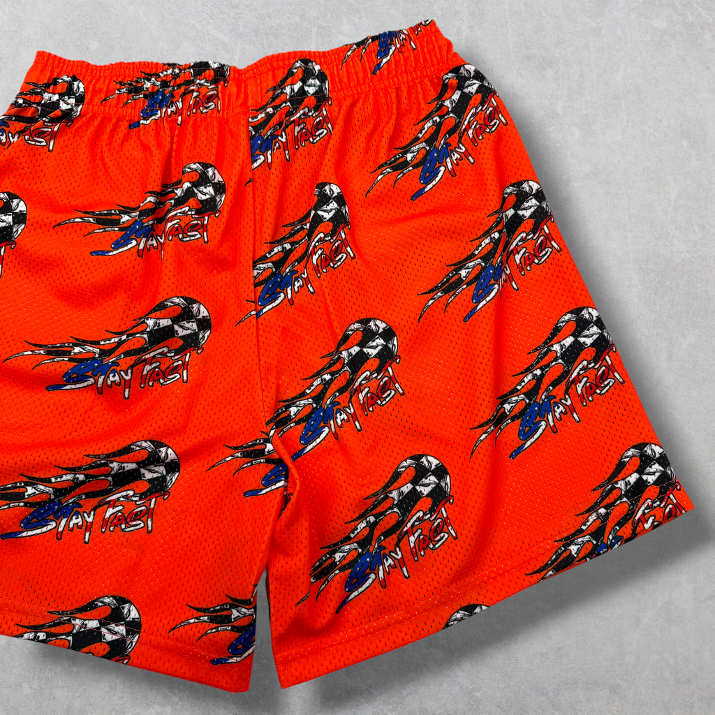 Eric Emanuel x Matty Boy EE Basic/Core Shorts Red L