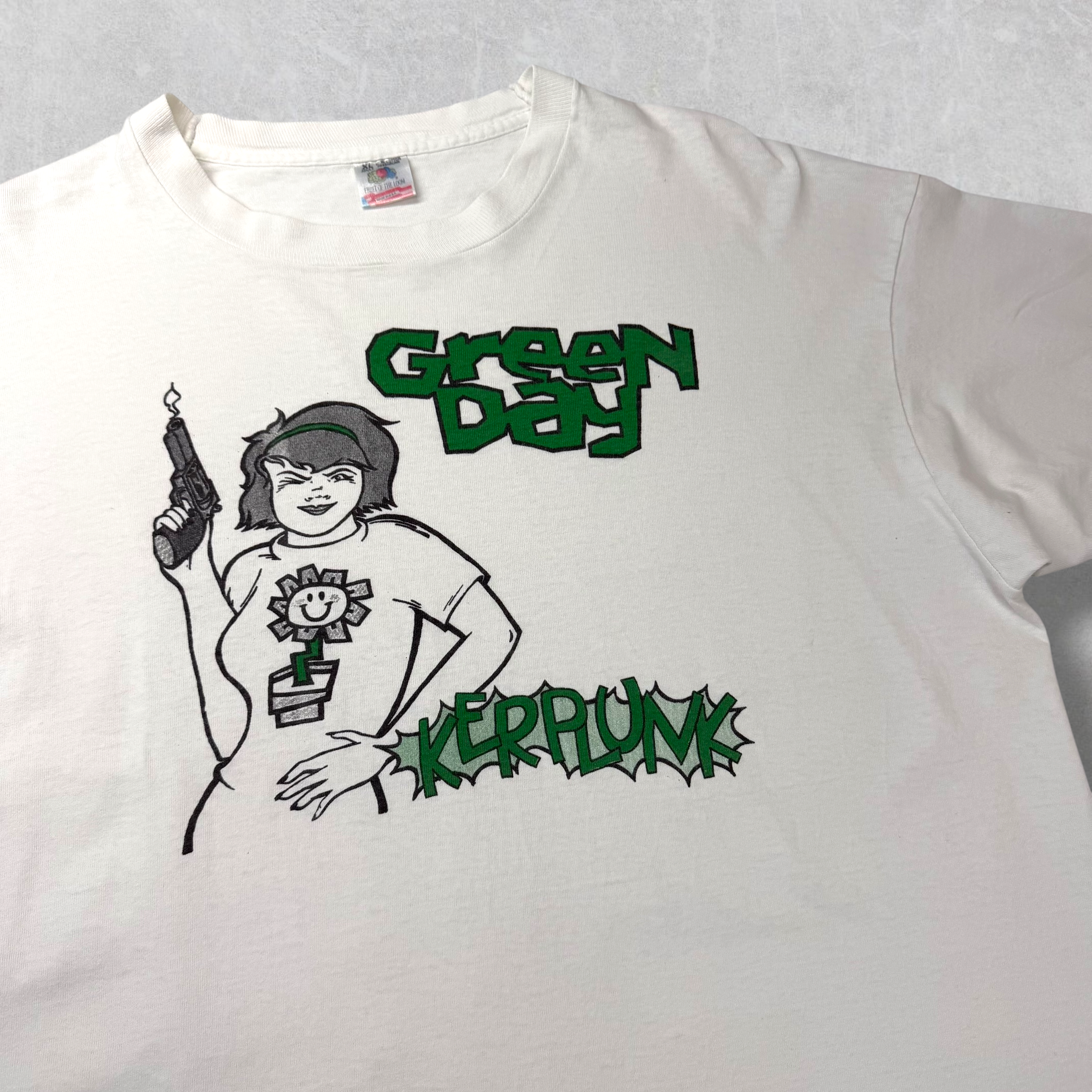 Vintage 90s Green Day Kerplunk Tee XL