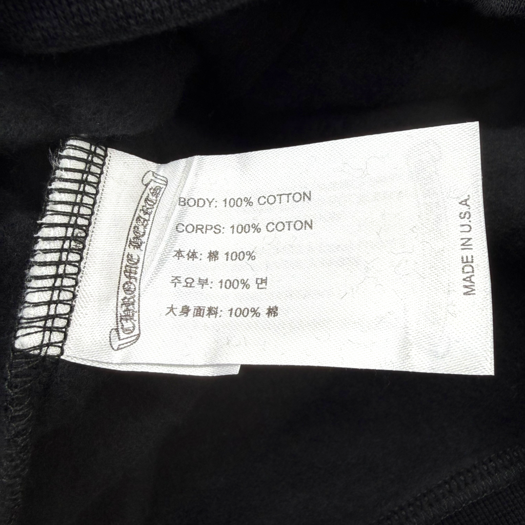 Chrome Hearts Black Floral Hoodie XXL