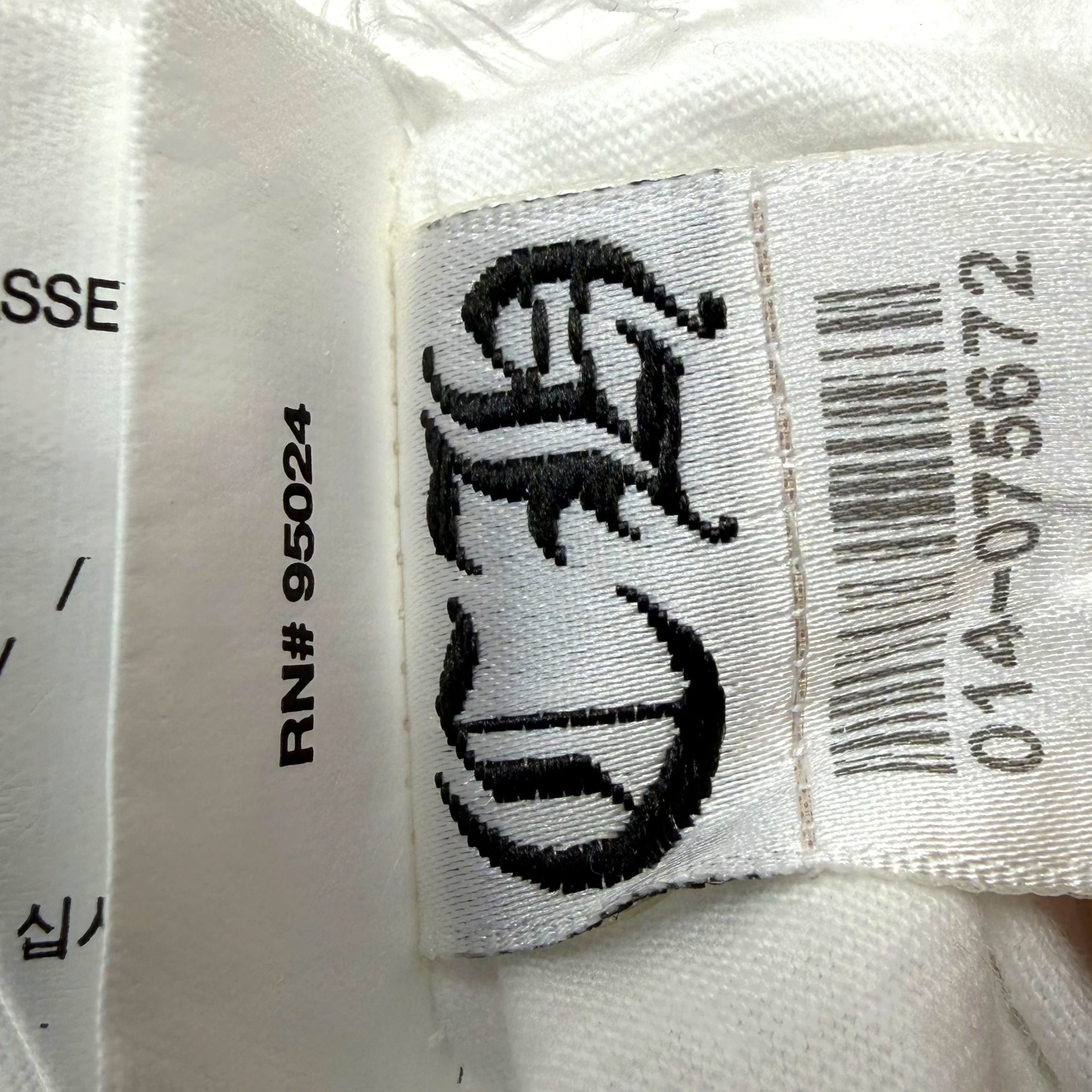Chrome Hearts Cemetery Cross Scroll Logo Tee White M