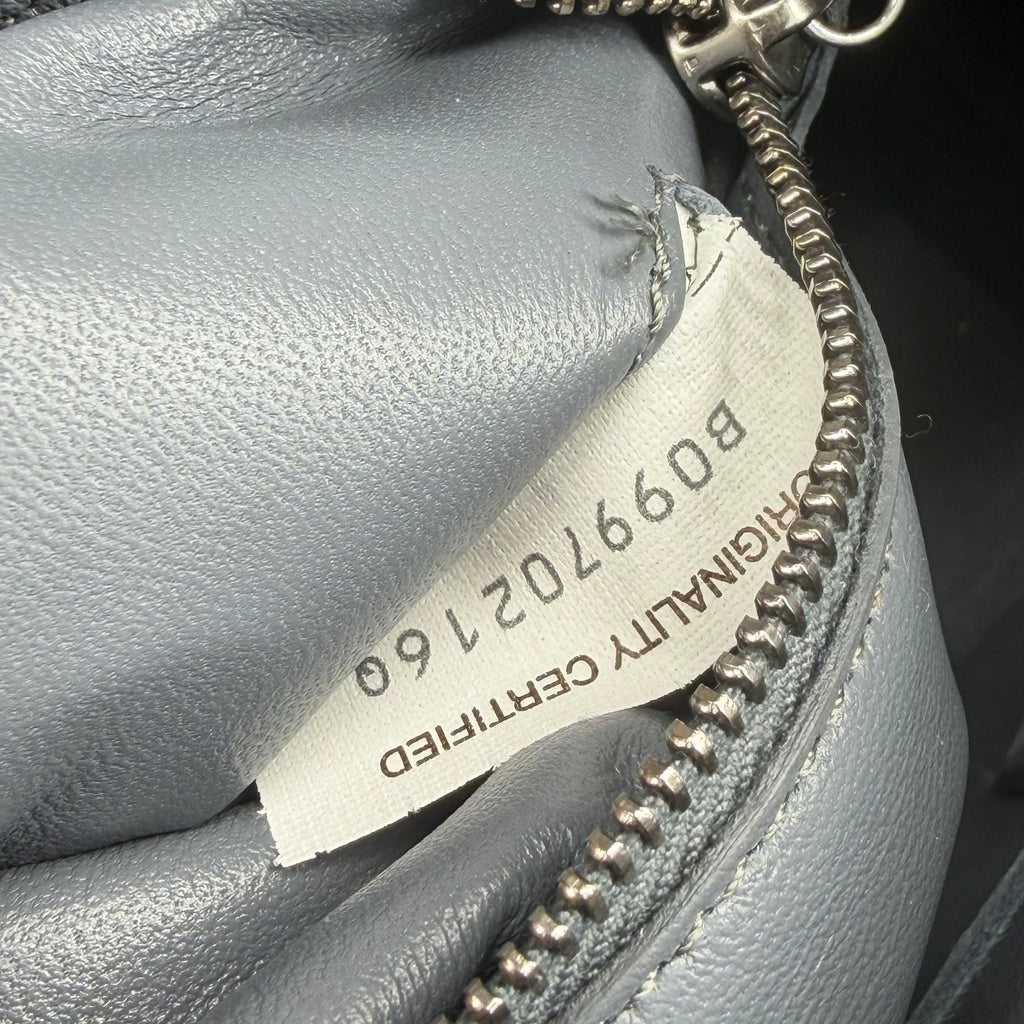 Bottega Veneta Grey Lambskin Cassette