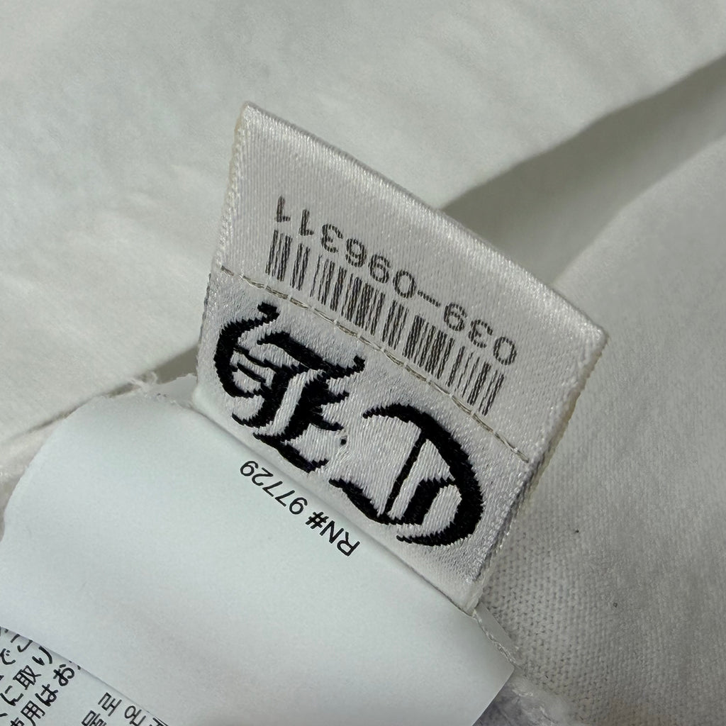 Chrome Hearts GRP Y NOT White Tee L